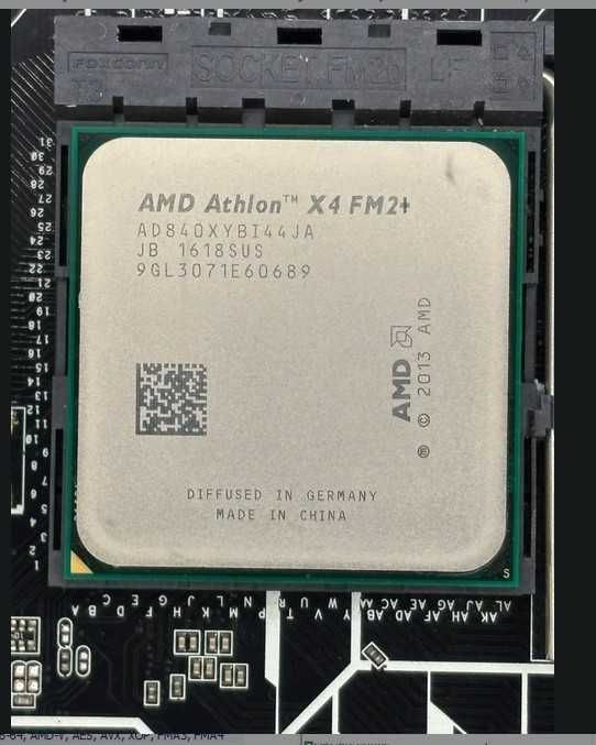 AMD Athlon X4 840 - AD840XYBI44JA FM2+ 3100/3800 MHz