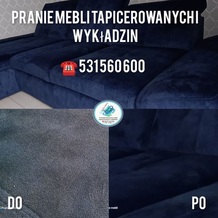 Profesjonalne czyszczenie mebli tapicerowanych i wykładzin