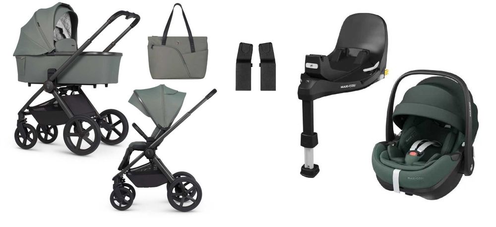 4w1 Venicci Upline 2 + Maxi Cosi Pebble 360Pro2 + baza