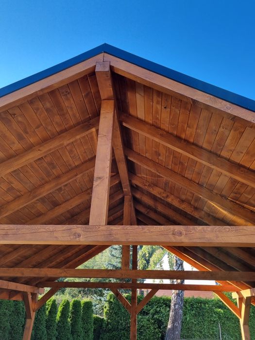 Wiata garażowa 6x7m