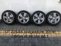 Koła zimowe 17” 5x112 mercedes vw audi skoda