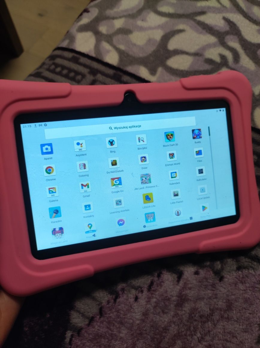 Tablet dziecięcy Pritom + etui