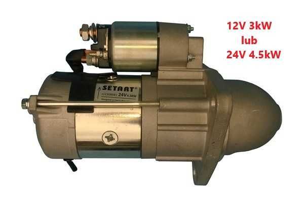 Mocny Rozrusznik MTZ Belarus Pronar 12V 3kW zamiennik SETART 1:1