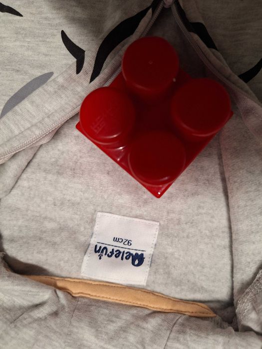 kombinezon przejściowy, dresowy, na zamek dla dzieci- nowy-zebra