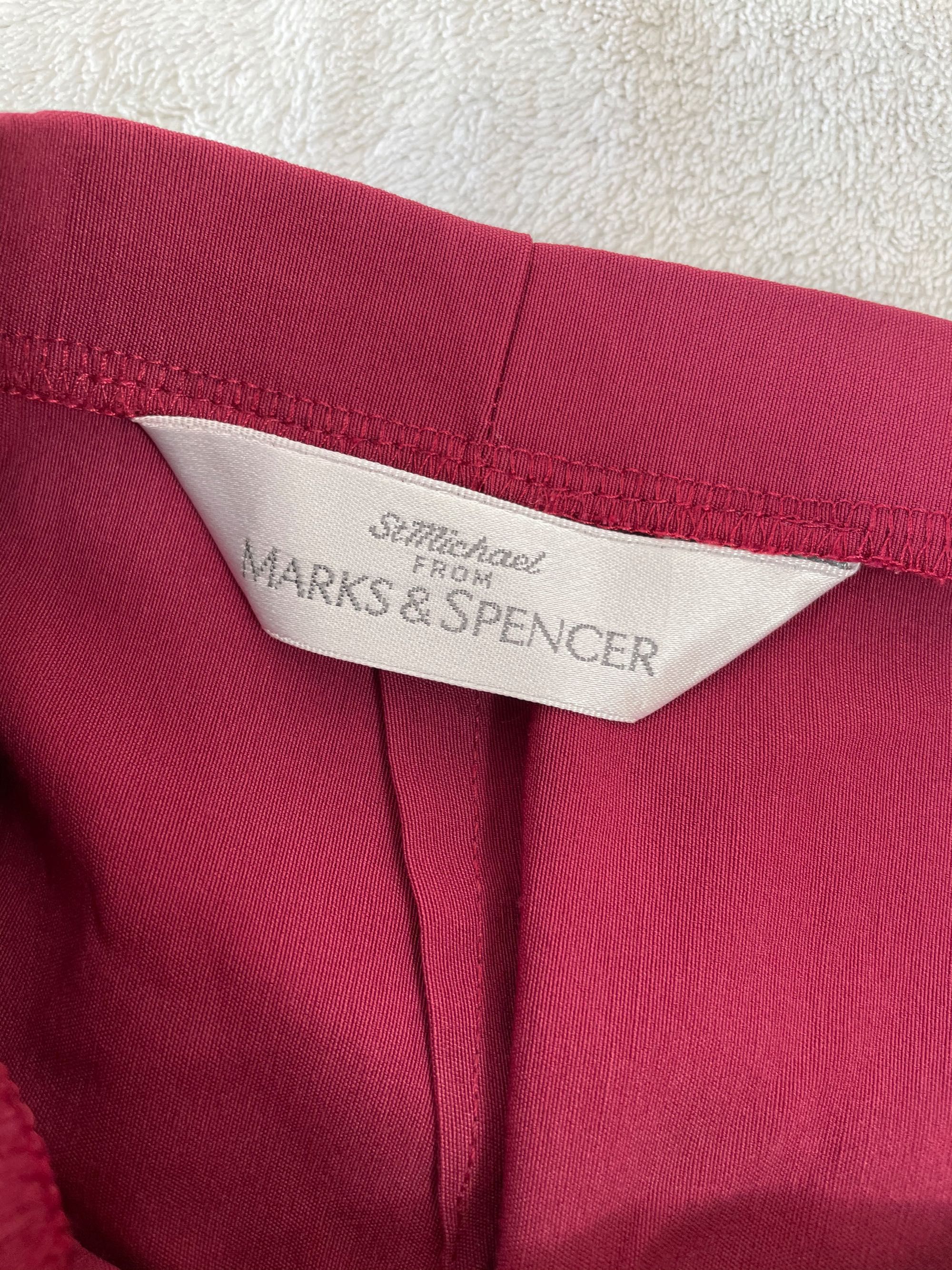 36 S Marks & Spencer St Michael Vintage spódnica z wiskozy ołówkowa