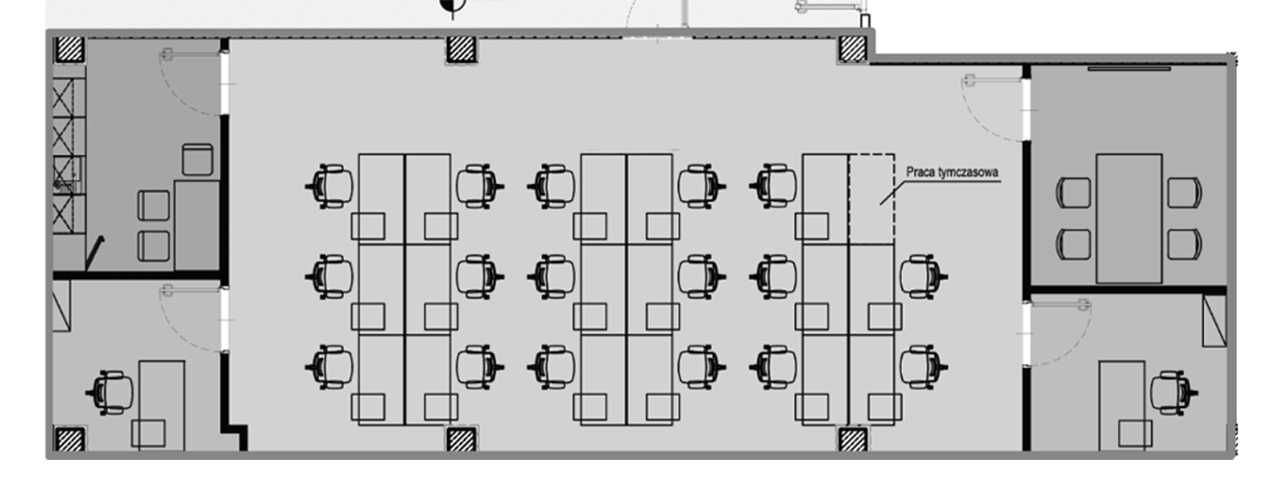 Wyposażone biuro | 129 m2 | Bronowice | Parking