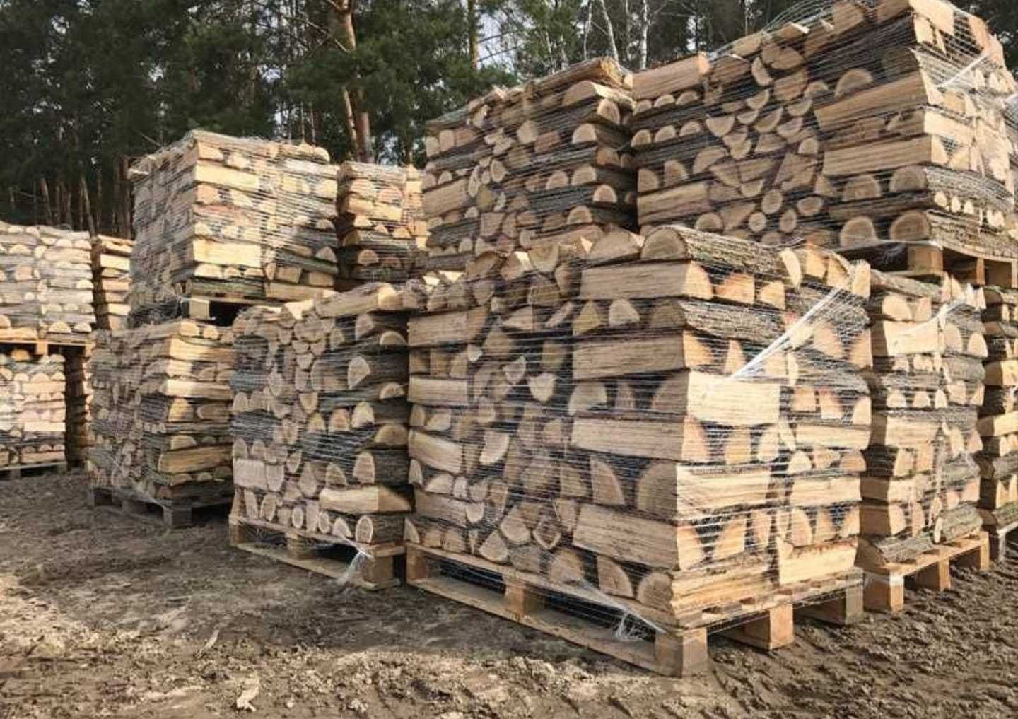 Drewno kominkowe-opał-dąb, buk, jesion, itp. ceny od 160 zł