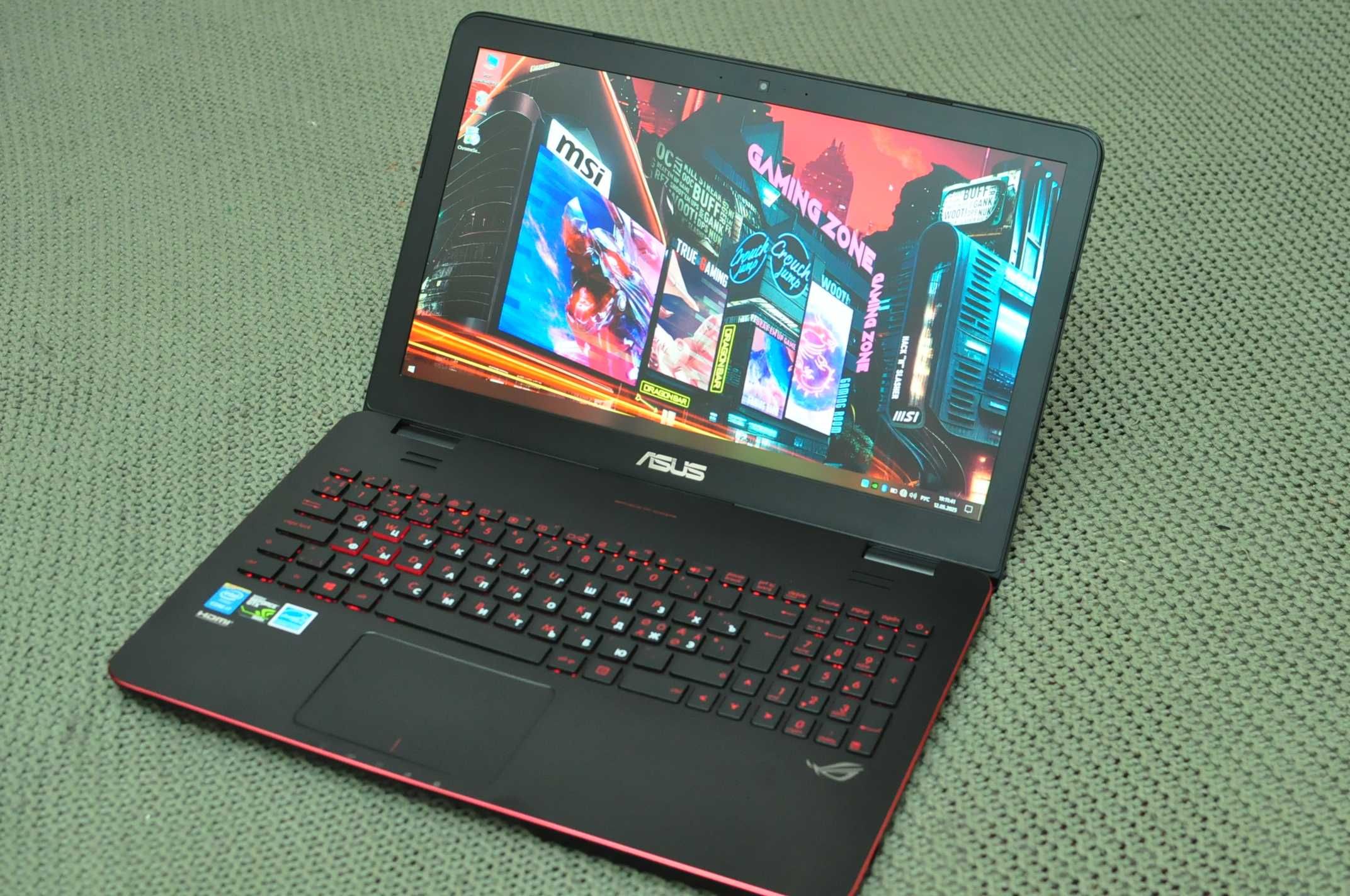 Мощный ноутбук Asus G551 (Core i7/16Gb DDR4/SSD+HDD/GTX 960M 3Gb)