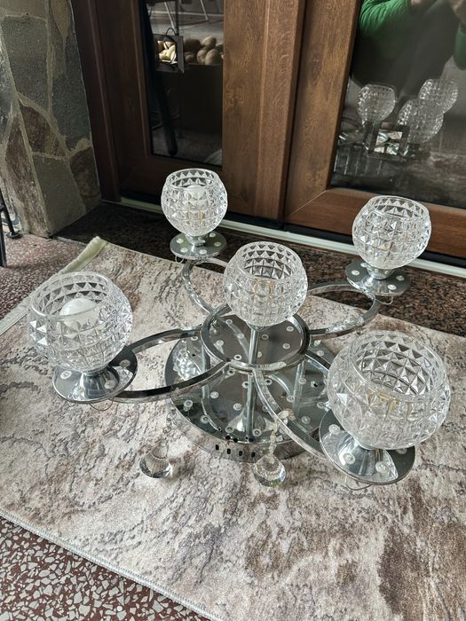 Люстра хрустальна