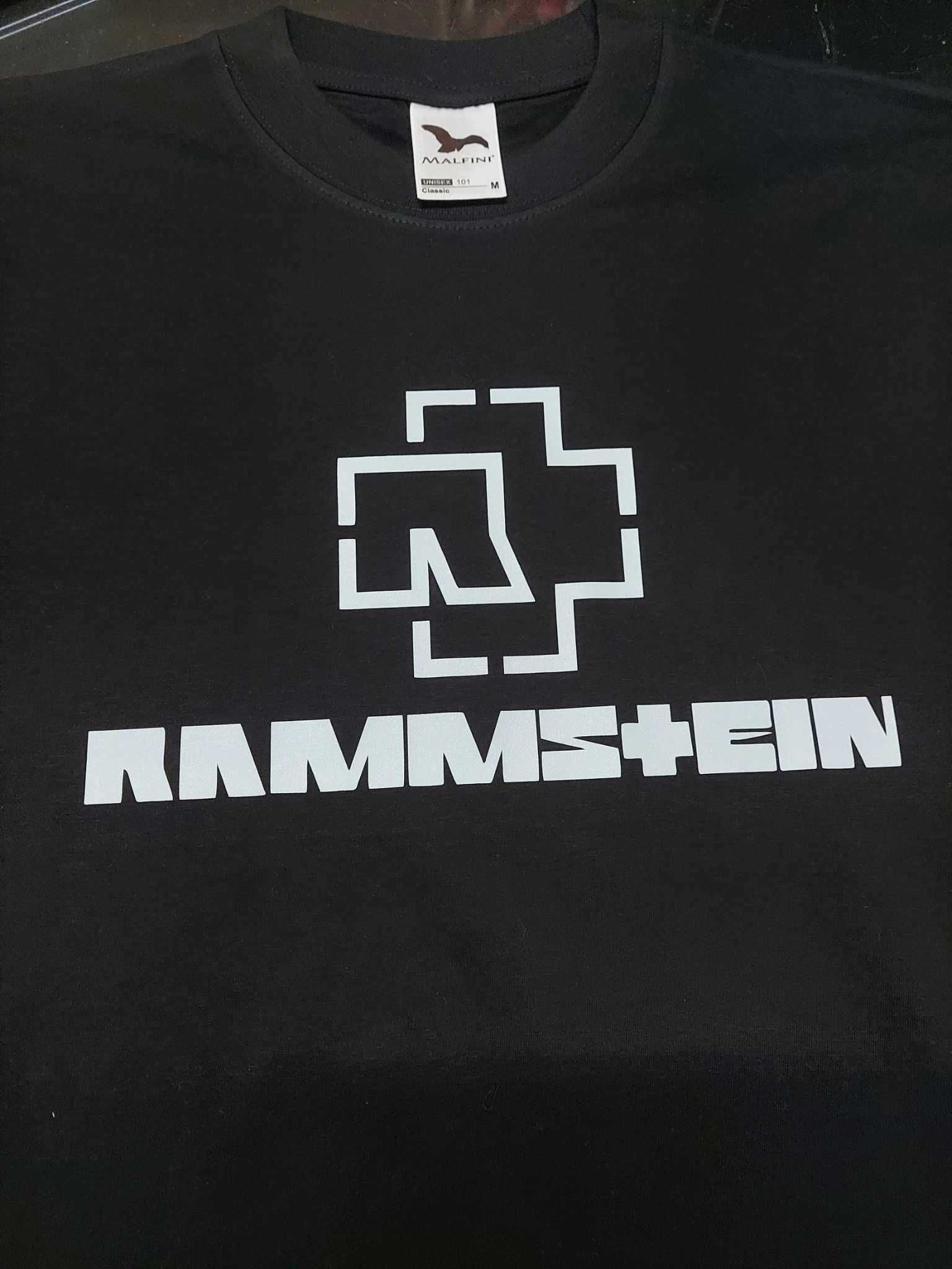 Koszulka RAMMSTEIN nowa rozmiar m t-shirt uniseks