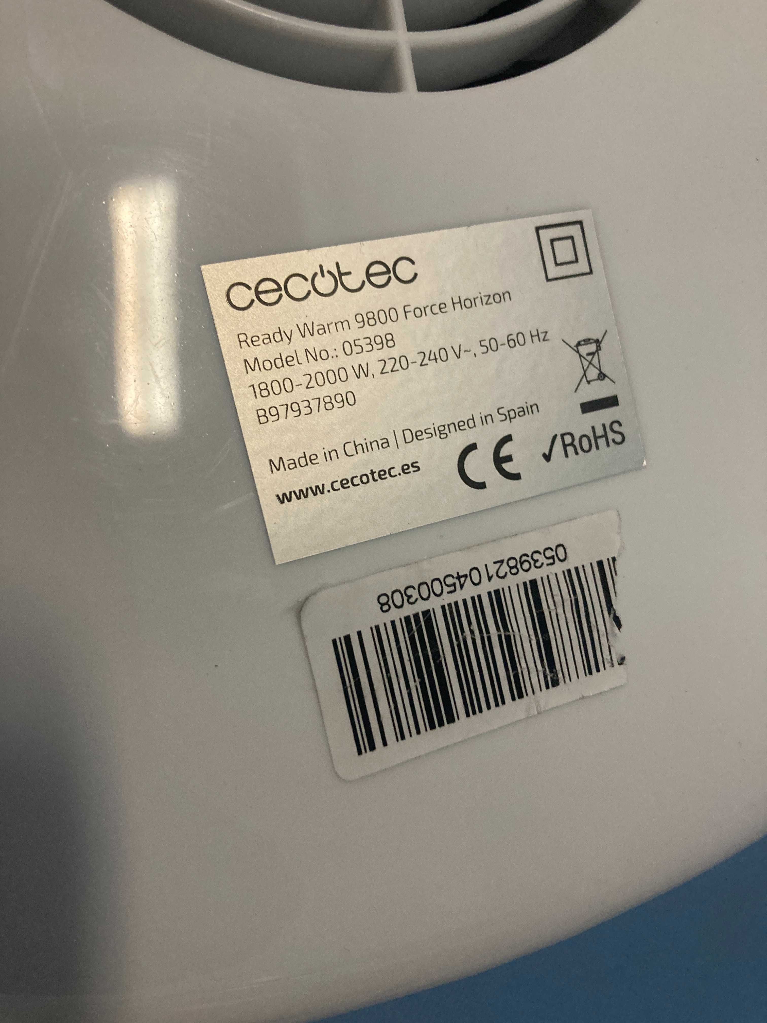 Termowentylator przenośny Cecotec Ready Warm 9800