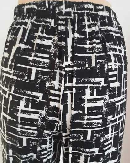 Spodnie Alladynki Damskie Luźne Kolorowe Modne Z Kieszeniami L / 3XL