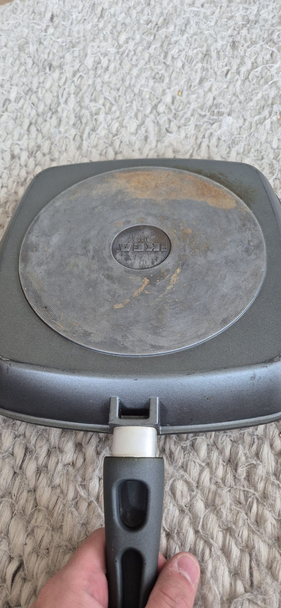 Patelnia grillowa Tefal używana