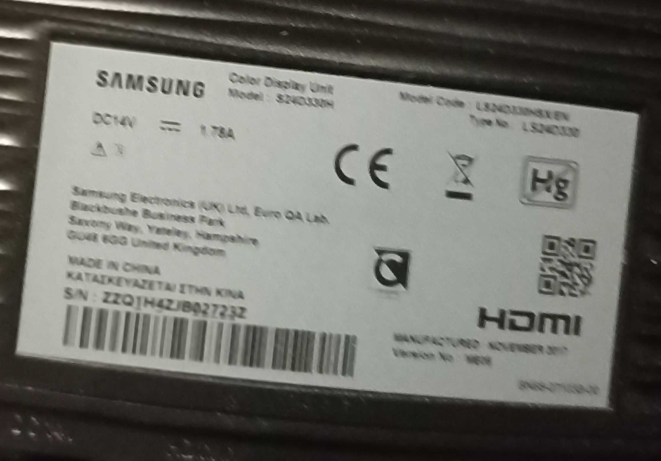 Monitor  Samsung  S24D330H