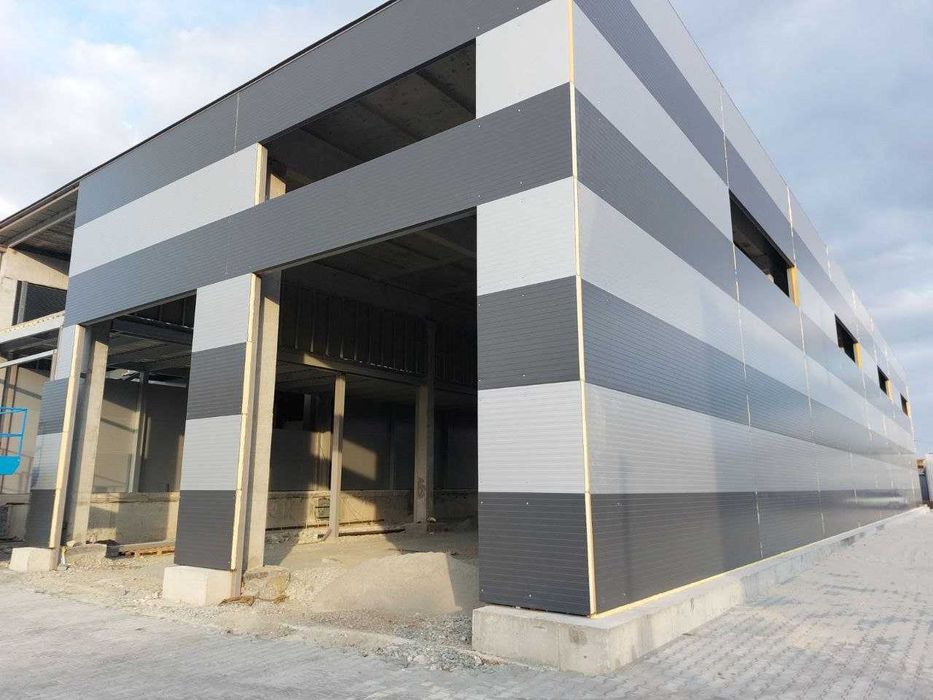 Сендвіч панель під замовлення ( Пінопласт, Вата, ППУ, PIR)