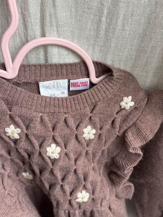 Теплі сукні Zara 98