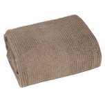Koc bawełna 200 cm x 220 beżowy