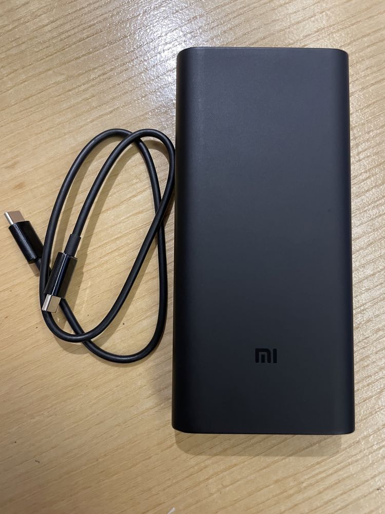 Оригінал Xiaomi Mi Power Bank 3 Pro 20000 mAh USB-C 50W і 100W кабель