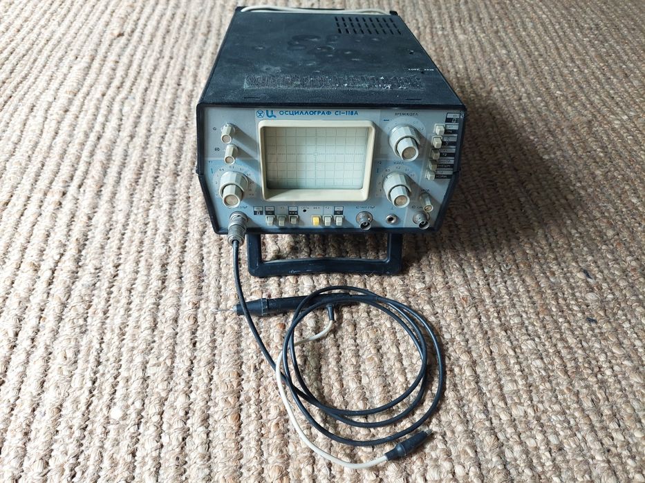 Oscyloskop 2-kanałowy 2x20Mhz C1-118A