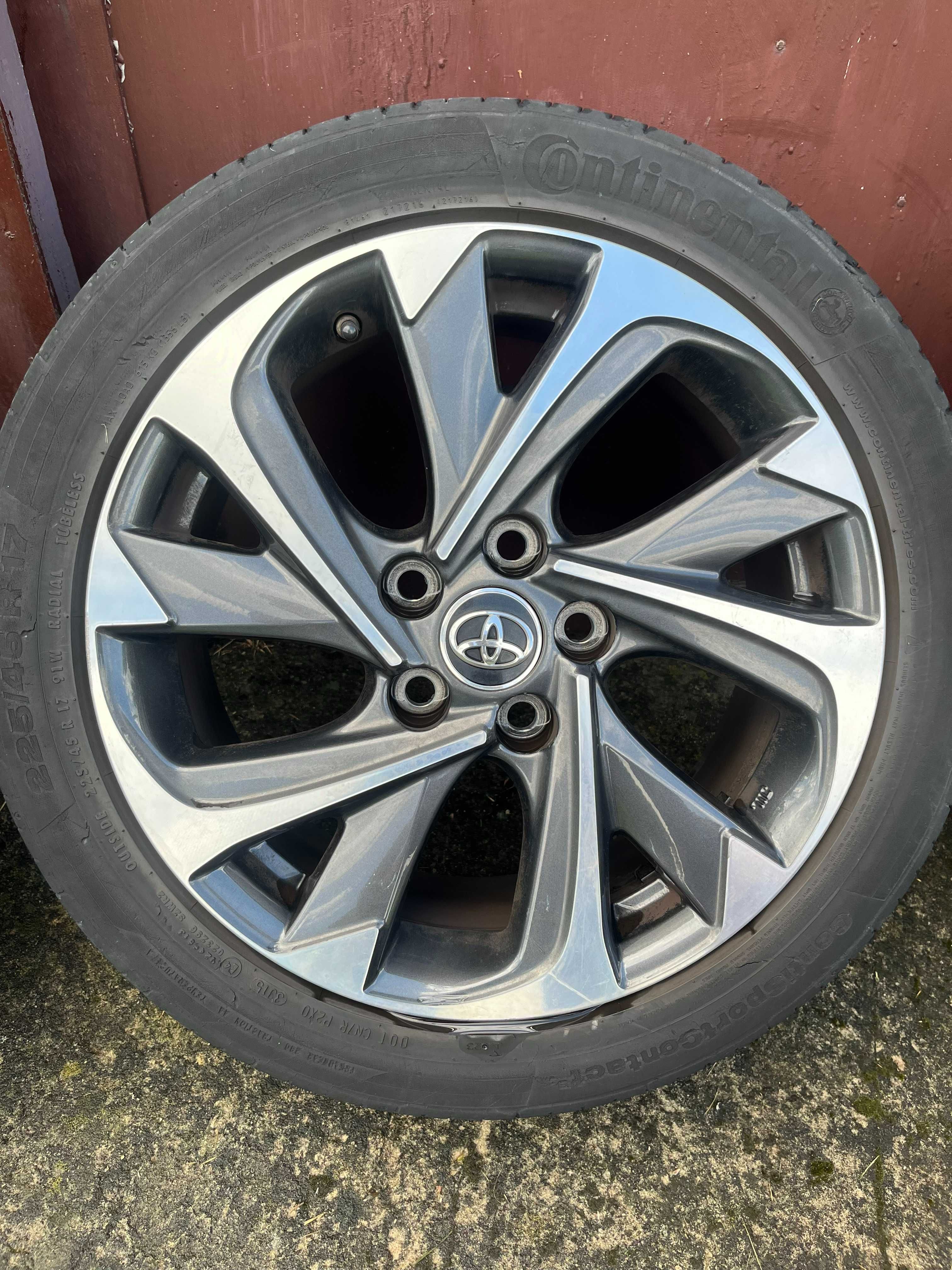 Alufelgi Toyota Auris Corolla 17"