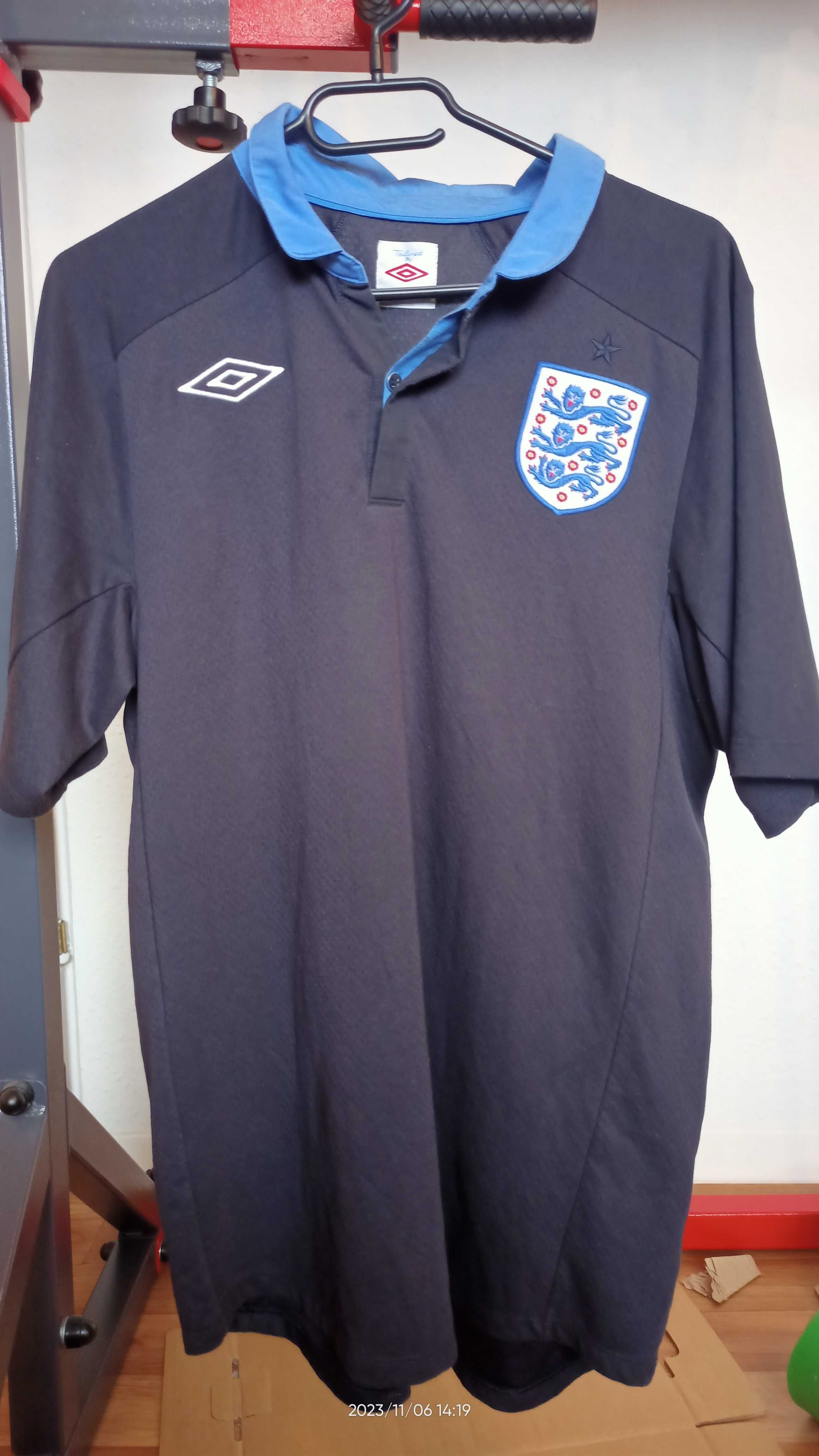 Koszulka piłkarska Anglia wyjazdowa Umbro 2011/12 42/L