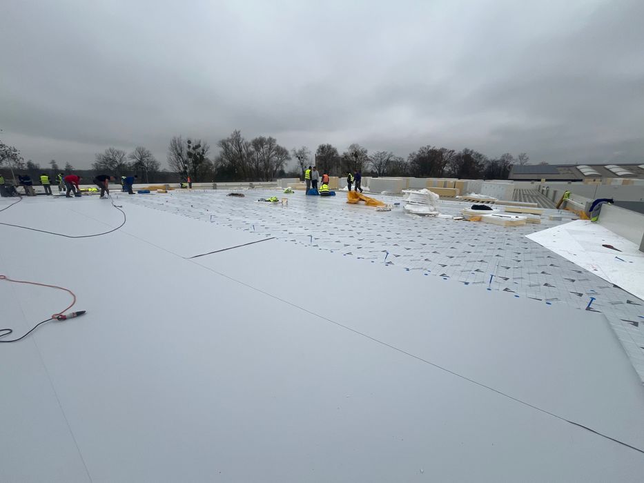 Dachy płaskie EPDM, TPO, PCV, termoizolacja, hydroizolacja.
