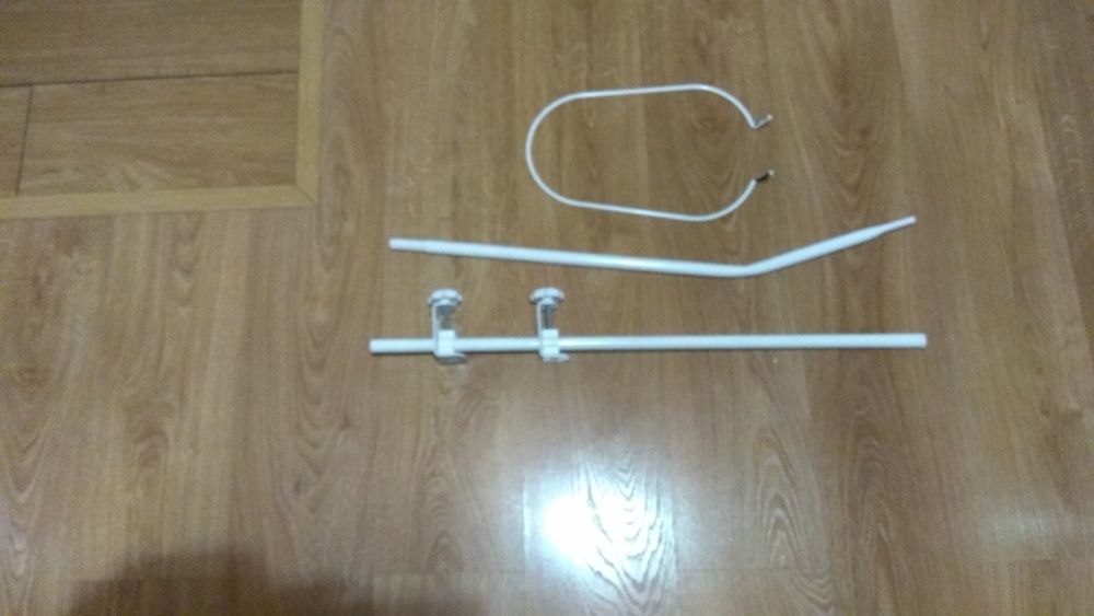 Baldachim do łóżeczka komplet