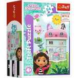 Mini Puzzle Koci Domek Gabi 54 elem. dla dzieci 4+ Trefl 19776