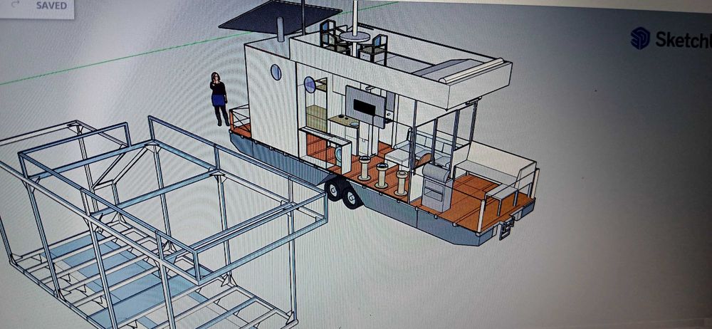 Nowa przyczepka - idealna pod zabudowe , projekt mobilny