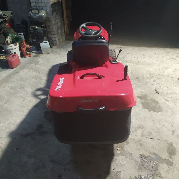 Kosiarka traktorek Jonsered Manual 15.5KM z pompą Stan Idealny