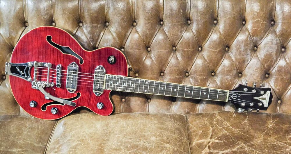 Lote de 6 guitarras Epiphone Ibanez Gretsch Starfield Ibanez