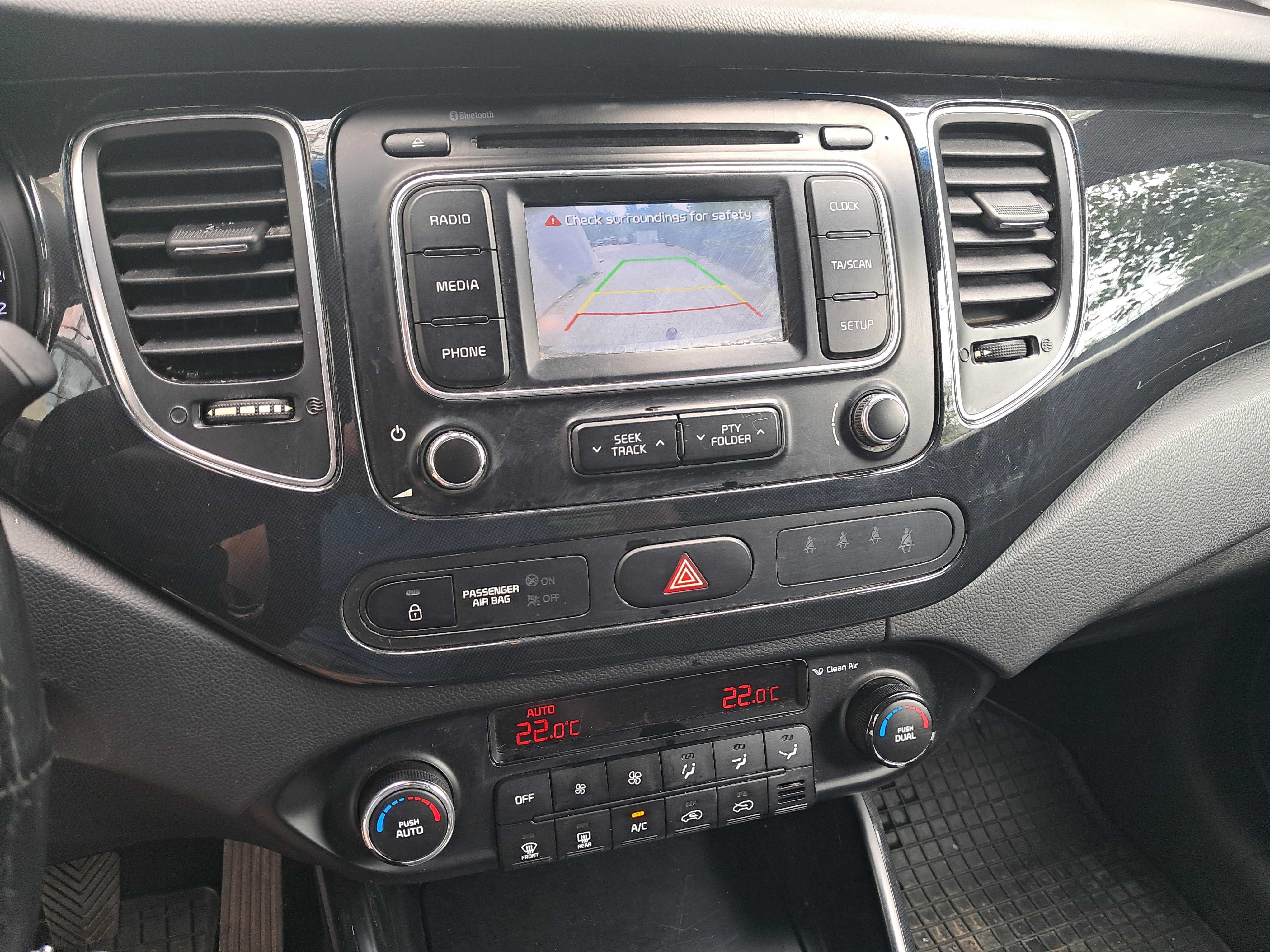 Kia carens 4 IV drzwi, konsola, poduszki, sanki, 1.6 gdi. Kolor 9h