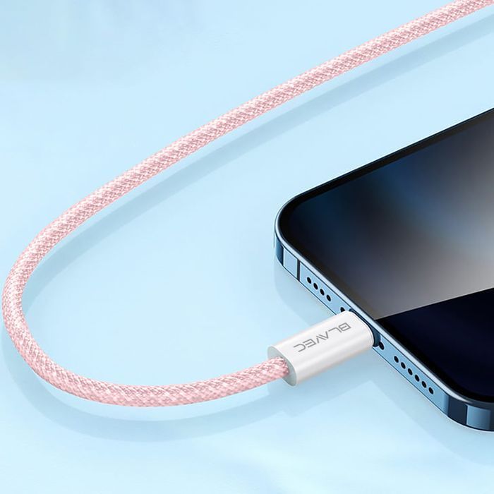 Blavec Kabel Candy Typ C Typ C PD 60W 3A 3m (CCA-CC3P30) różowy