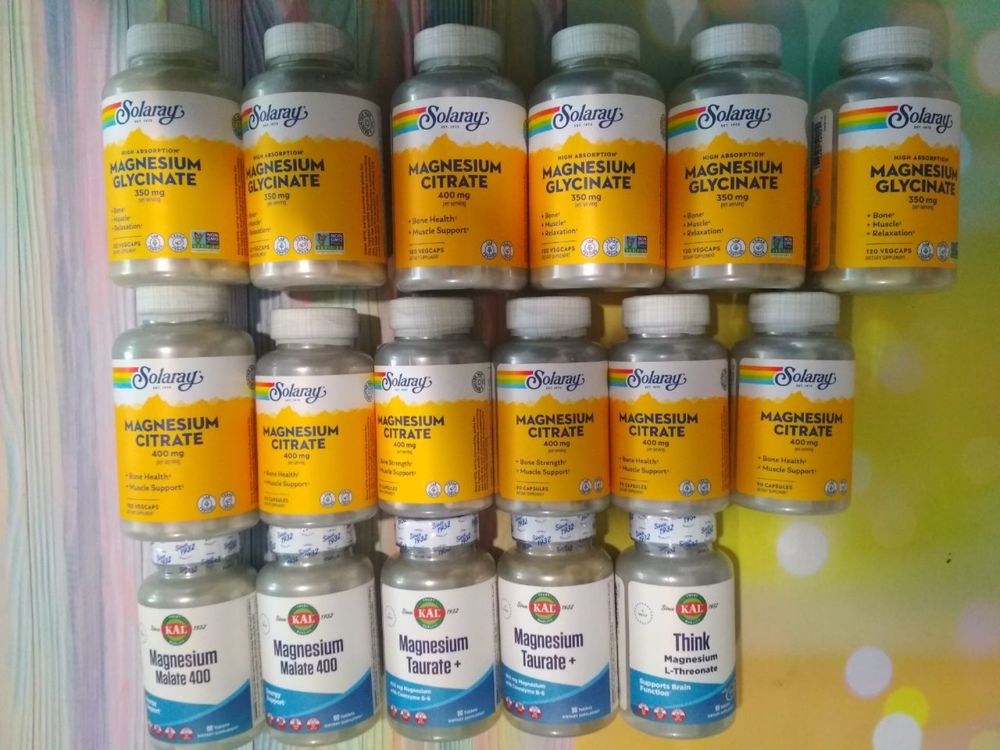 Магній,малат ,таурат ,гліцинат,triplex magnesium,глицинат ,магнеБ6