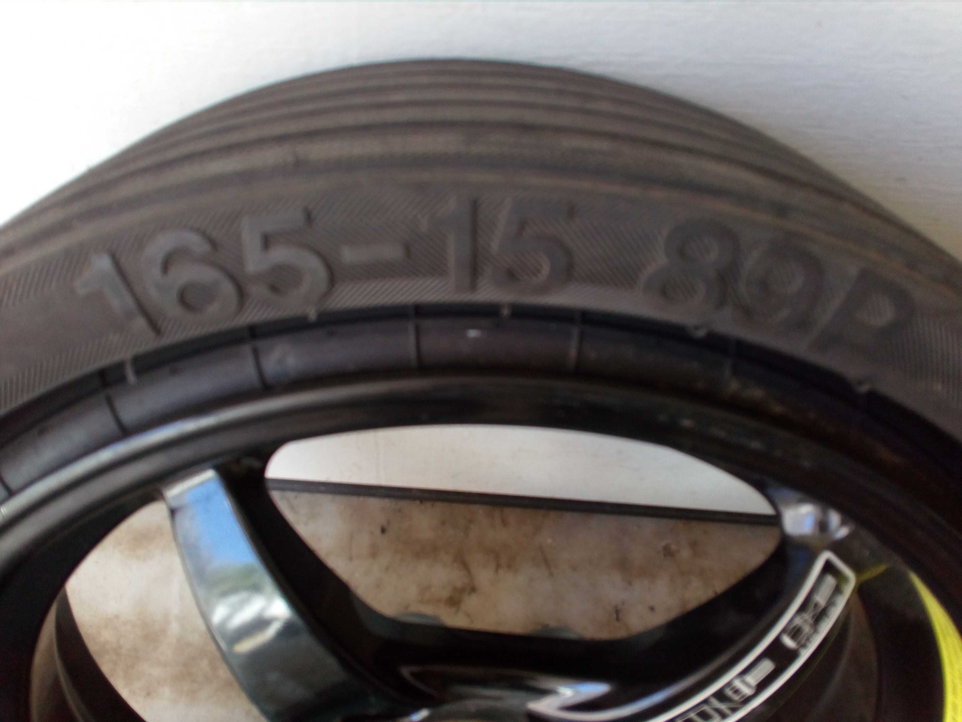 Roda suplente 15" 5x112 Mercedes SLK CLK coupe pneu de encher classe