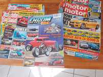 AUTO-ŚWIAT,  MOTOR .Numery archiwalne,  .Super stan. 110 szt.