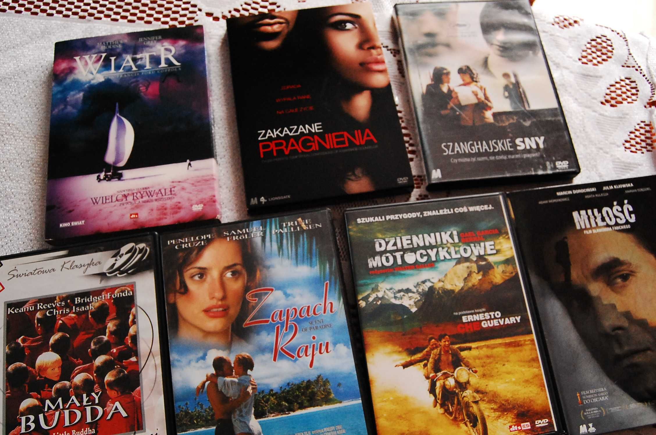 Kino ambitne, niezależne i dramaty.DVD 7. Filmy.