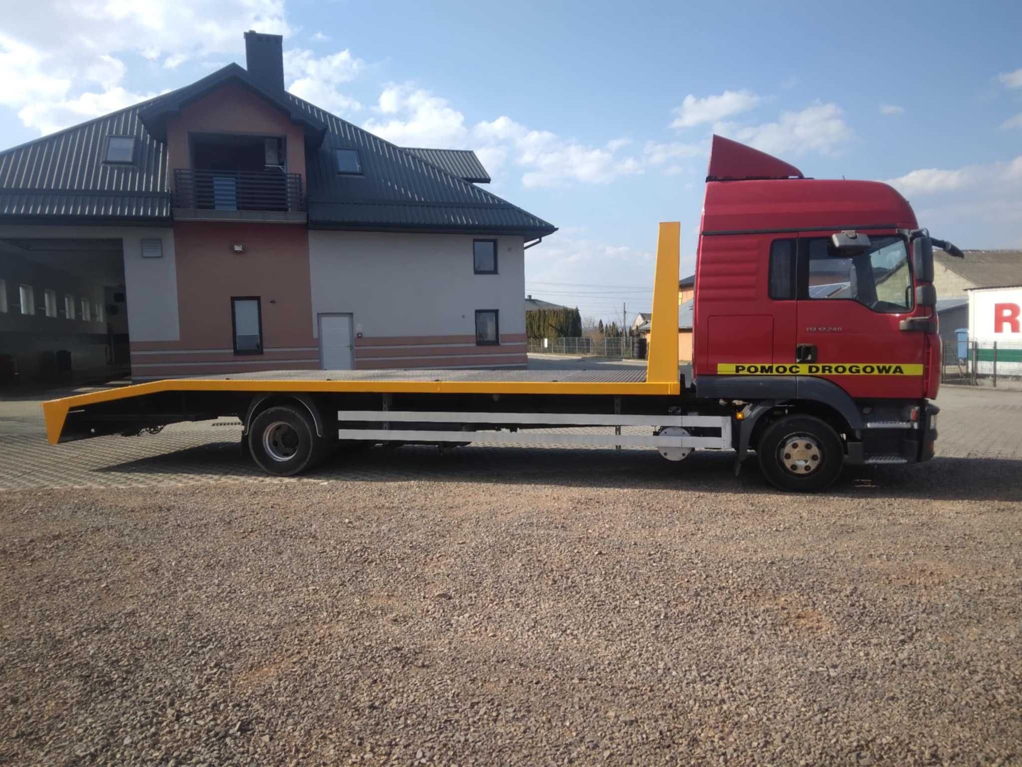 Man TGL 12.240 EURO 5 Pomoc Drogowa Laweta Autolaweta DMC 12T Ład 6,5T