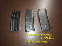 Airsoft material variado.