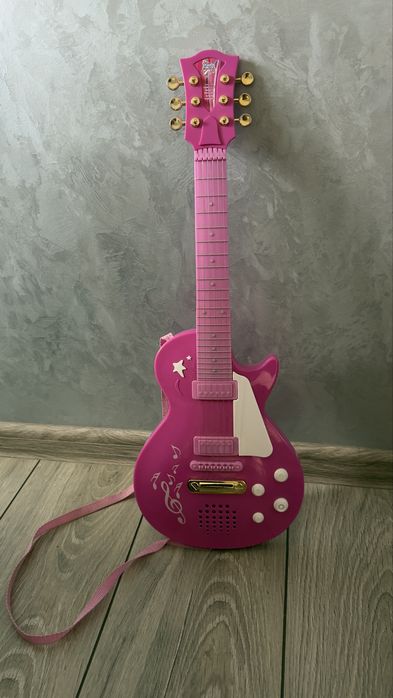 Гитара детская для девочки интерактивная игрушка гітара