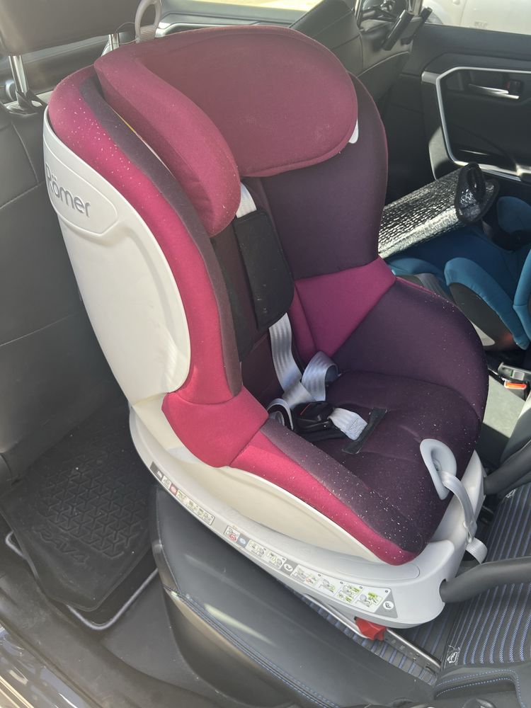 Cadeirinha auto rotativa Britax Romer Dualfix como nova