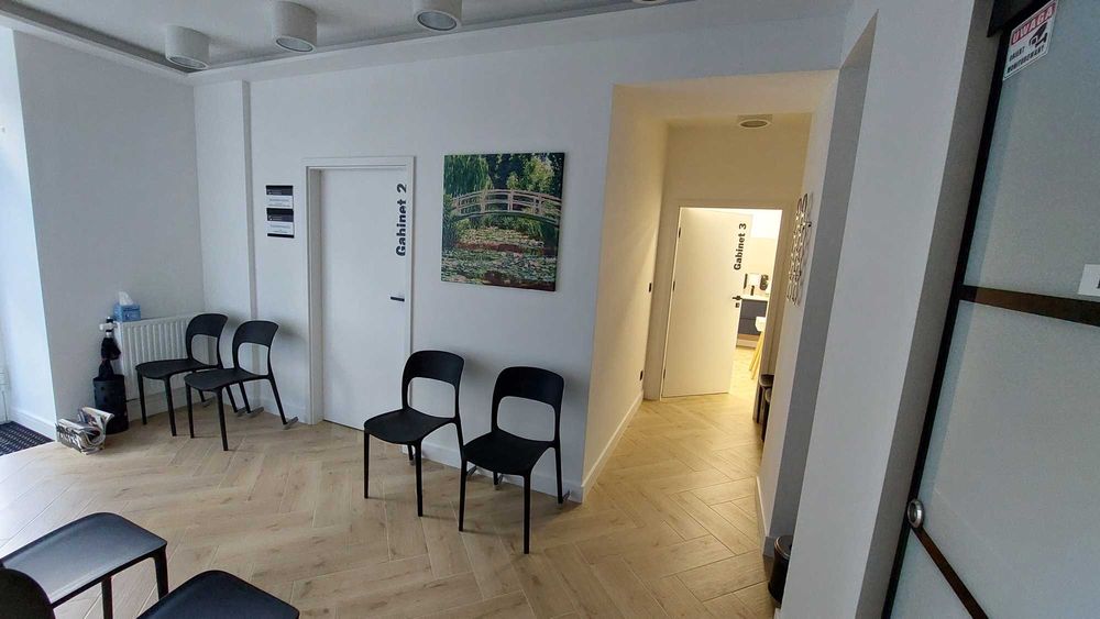 Gabinet fizjoterapii/masażu - nowy,stół elektryczny,klimatyzacja,wi-fi
