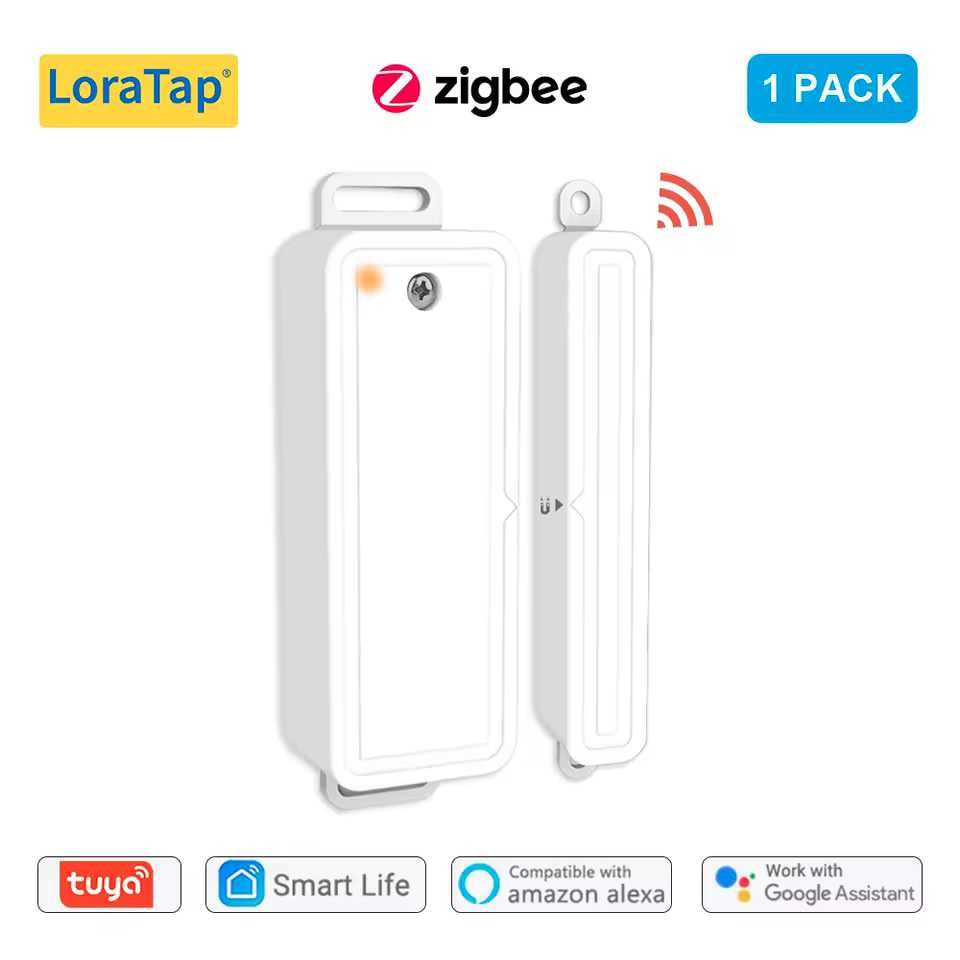 Датчик відкриття дверей та вікон LoraTap (Tuya ZigBee)