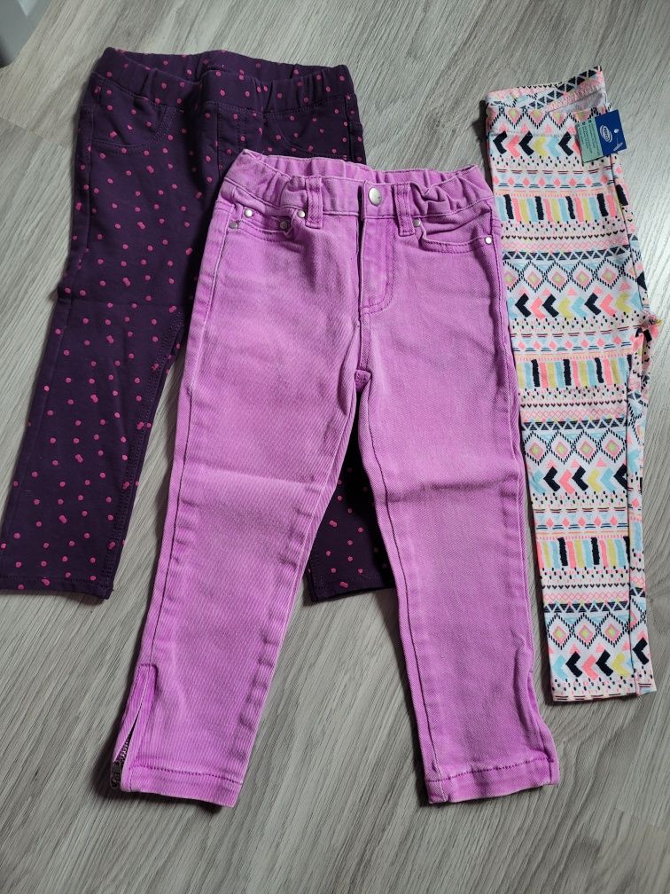 92 jak nowe h&m spodnie jeansy legginsy