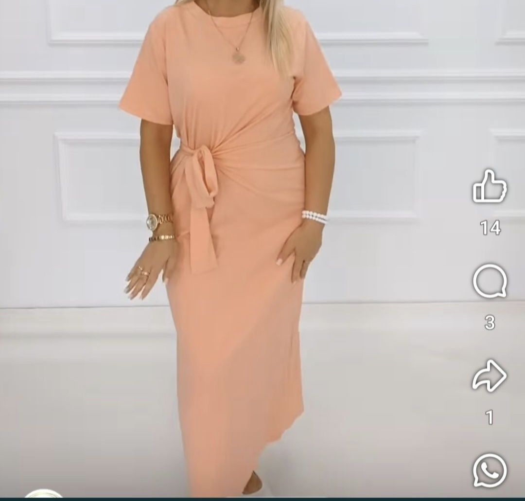 Sukienka miętowa