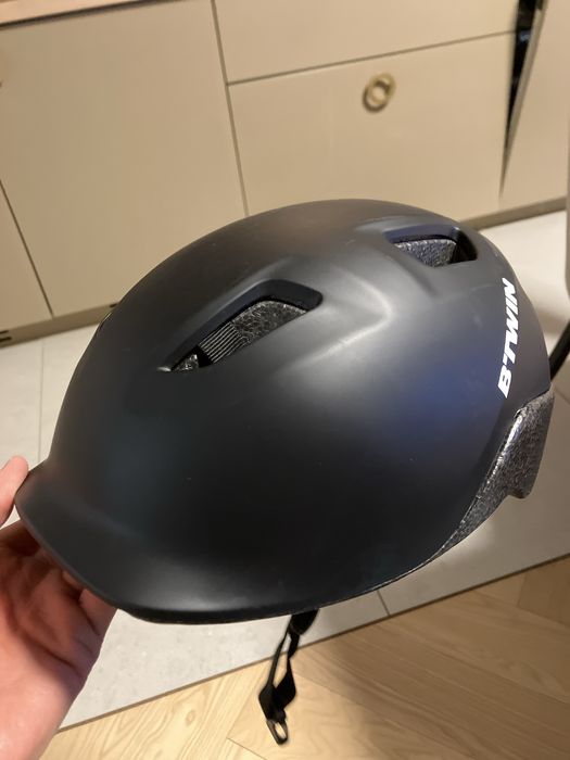 Kask b-twin 100 miejski decathlon