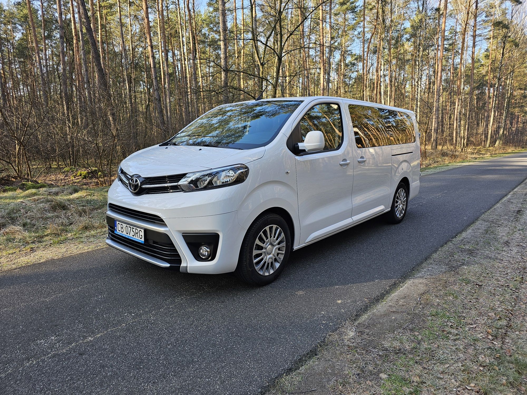 Toyota wynajem-wynajmę 9 osobowy BUS Bissnes automat -wakacje 2024r