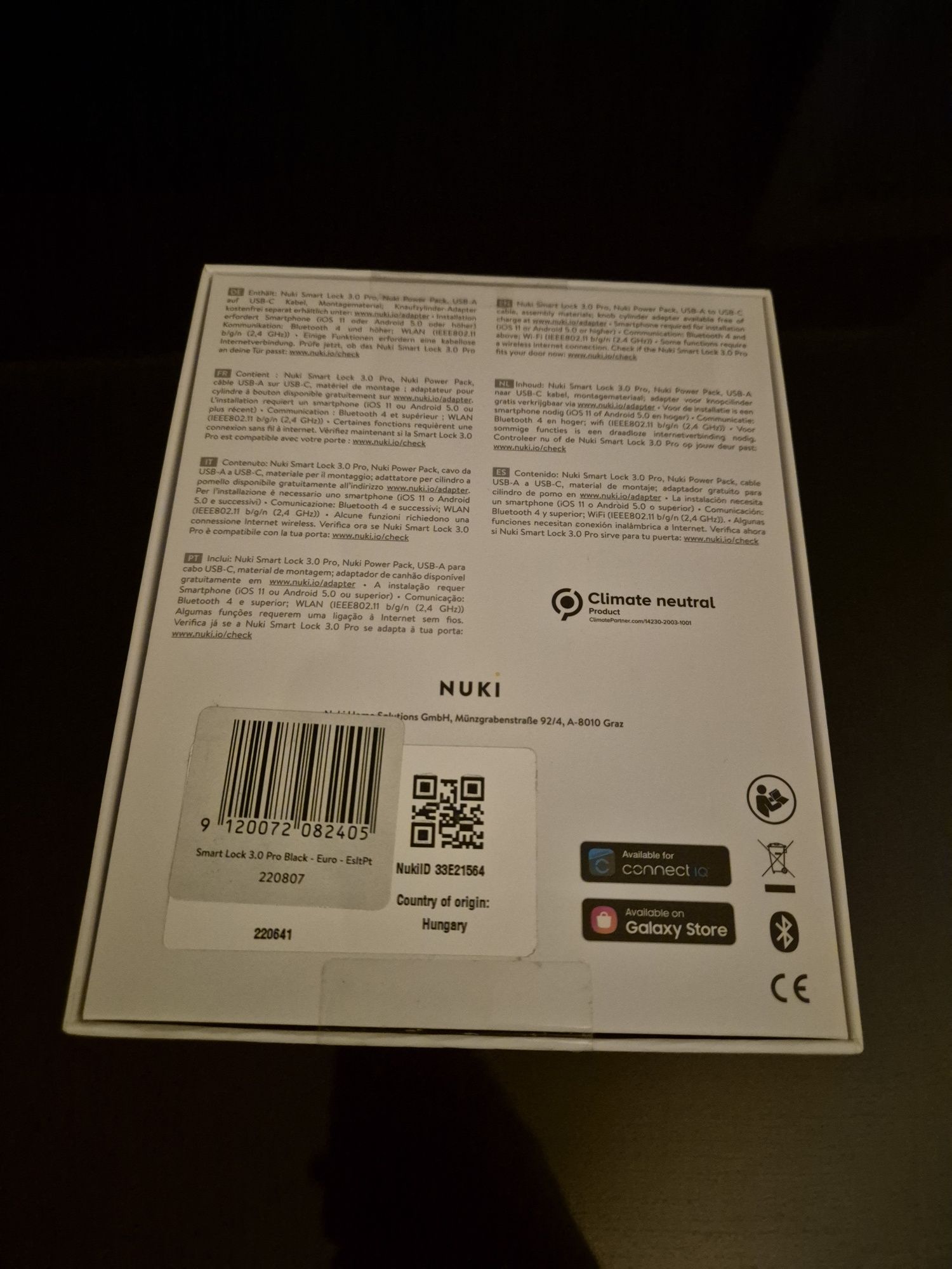 Nuki Smart Lock 3.0 Pro