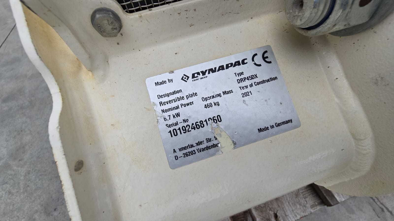Zagęszczarka  Dynapac DRP 45 DX Wacker  Husqvarna Bomag Weber Ammann