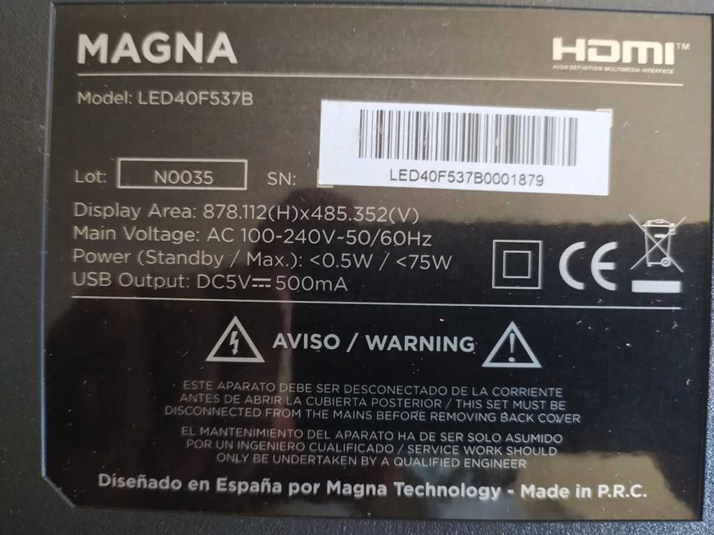 TP.MT5510S.PB803    TV LCD MAGNA LED40F537B    Programação emmc